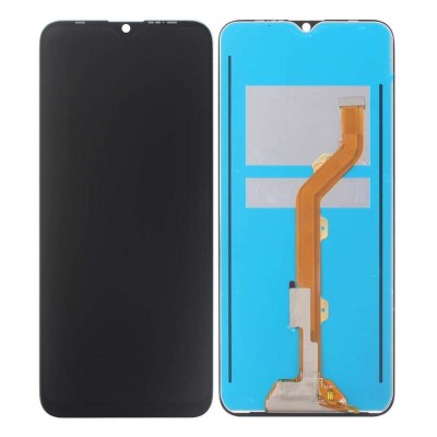 Lcd With Touch Screen For Blu G8 White By - Maxbhi Com