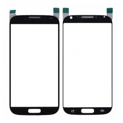 Replacement Front Glass For Samsung Galaxy S4 Blue By - Maxbhi Com
