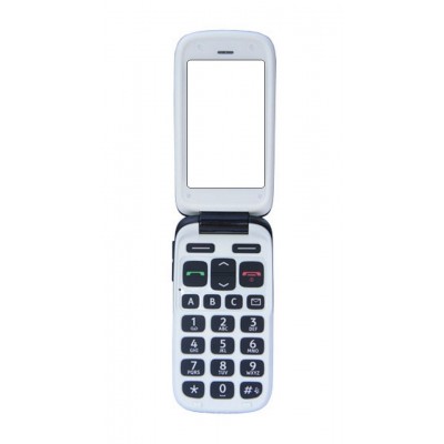 Full Body Housing For Doro Phoneeasy 610 White - Maxbhi Com