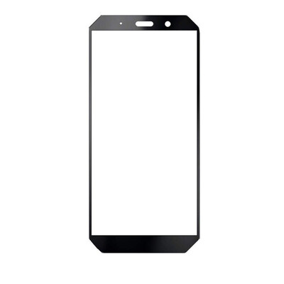 Replacement Front Glass For Agm A9 Black By - Maxbhi Com