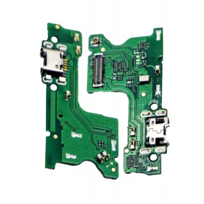 Charging Pcb Complete Flex For Huawei Y7 2019 By - Maxbhi Com