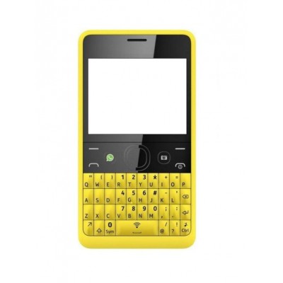 Full Body Housing For Nokia Asha 210 Dual Sim Yellow - Maxbhi Com