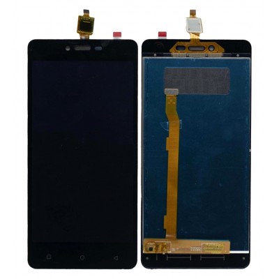 Lcd With Touch Screen For Gionee F103 Black By - Maxbhi Com