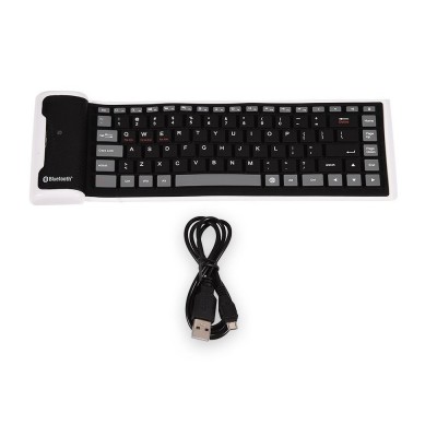 Wireless Bluetooth Keyboard For Micromax Canvas 6 By - Maxbhi Com