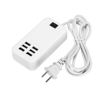 6 Port Multi Usb Highq Fast Charger For Nokia N95 8gb - Maxbhi Com