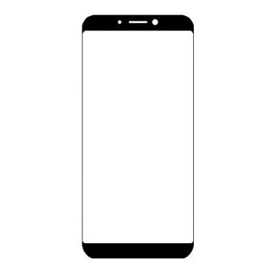 Replacement Front Glass For Micromax Canvas 2 2018 White By - Maxbhi Com