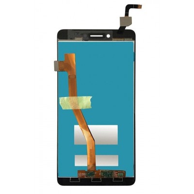 Lcd With Touch Screen For Lenovo K6 Note Grey By - Maxbhi Com