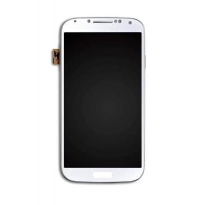 Lcd With Touch Screen For Samsung Galaxy S4 White By - Maxbhi Com