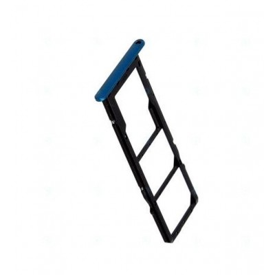 Sim Card Holder Tray For Huawei Y7 2019 Blue - Maxbhi Com