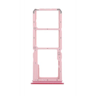 Sim Card Holder Tray For Vivo Y93 Red - Maxbhi Com