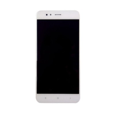 Lcd With Touch Screen For Xiaomi Mi A1 White By - Maxbhi Com