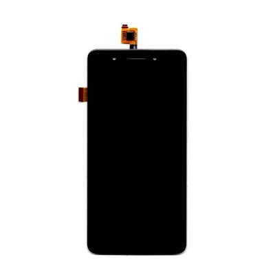 Lcd With Touch Screen For Lava X81 Grey By - Maxbhi Com