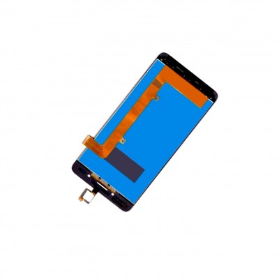 Lcd With Touch Screen For Lava X81 White By - Maxbhi Com