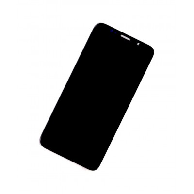 Lcd With Touch Screen For Lenovo A5 Black By - Maxbhi Com
