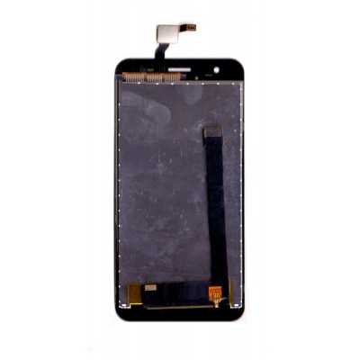 Lcd With Touch Screen For Lyf Water 11 Black By - Maxbhi Com