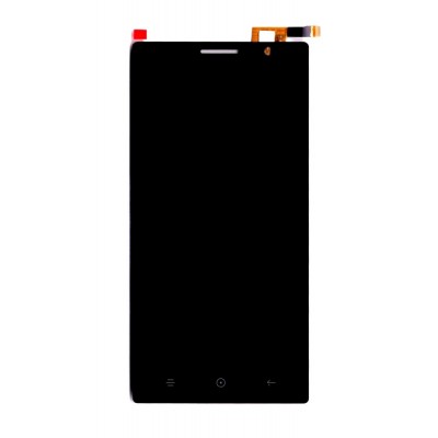 Lcd With Touch Screen For Lyf Wind 4 Blue By - Maxbhi Com