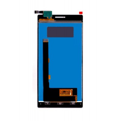 Lcd With Touch Screen For Lyf Wind 4 Blue By - Maxbhi Com