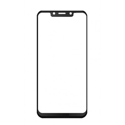 Replacement Front Glass For Tecno Camon I Click 2 Black By - Maxbhi Com