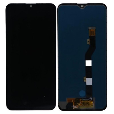 LCD with Touch Screen for Tecno Pouvoir 3 Plus White