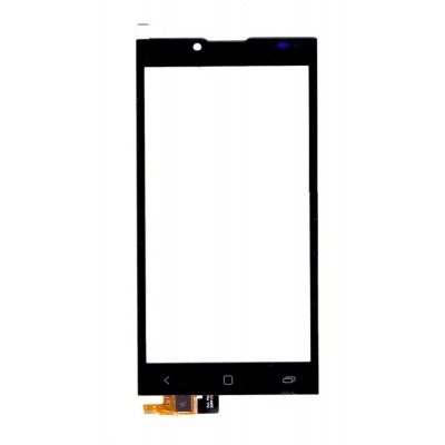 Touch Screen Digitizer For Panasonic P66 Mega Brown By - Maxbhi Com