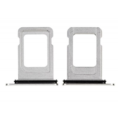 Sim Card Holder Tray For Apple Iphone 11 Pro White - Maxbhi Com