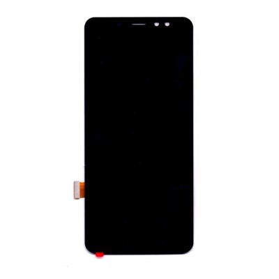 Lcd With Touch Screen For Samsung Galaxy A8 Plus 2018 Blue By - Maxbhi Com