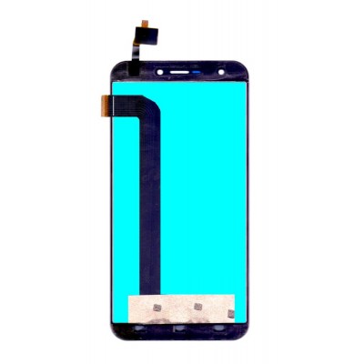Lcd With Touch Screen For Intex Aqua 5 5 Vr Black By - Maxbhi Com