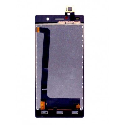 Lcd With Touch Screen For Intex Aqua Power Plus Champagne By - Maxbhi Com