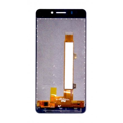 Lcd With Touch Screen For Intex Aqua Supreme Plus White By - Maxbhi Com