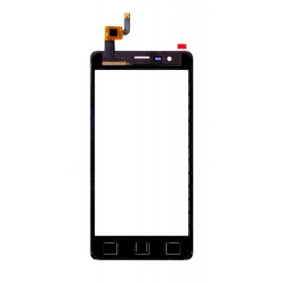 Touch Screen Digitizer For Intex Aqua Lions 4g Black By - Maxbhi Com