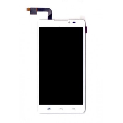 Lcd With Touch Screen For Panasonic P55 White By - Maxbhi Com