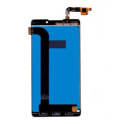 Lcd With Touch Screen For Panasonic P55 White By - Maxbhi Com