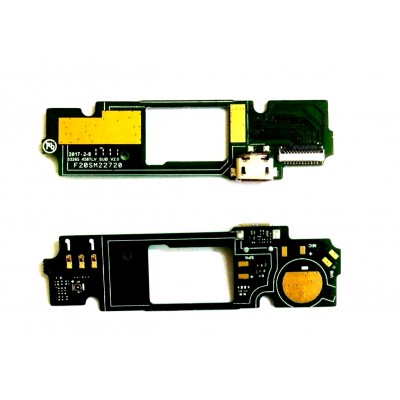 Charging Connector Flex Pcb Board For Lava A77 By - Maxbhi Com