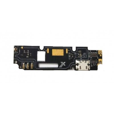 Charging Connector Flex Pcb Board For Micromax Evok Note By - Maxbhi Com