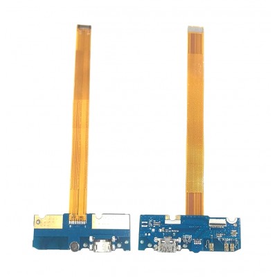 Charging Connector Flex Pcb Board For Mobiistar E1 Selfie By - Maxbhi Com