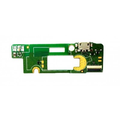 Charging Connector Flex Pcb Board For Micromax Canvas Pace 4g Q416 By - Maxbhi Com