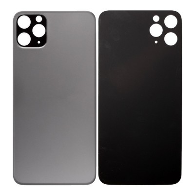 Back Panel Cover For Apple Iphone 11 Pro Max Black - Maxbhi Com