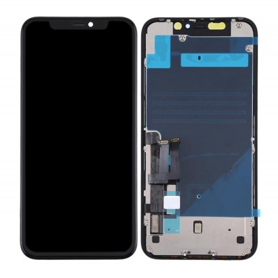Lcd With Touch Screen For Apple Iphone 11 Red By - Maxbhi Com