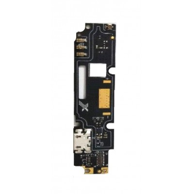 Charging Connector Flex Pcb Board For Micromax Evok Note By - Maxbhi Com