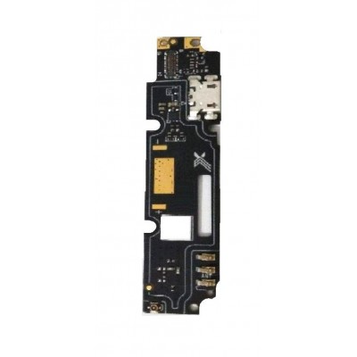 Charging Connector Flex Pcb Board For Micromax Evok Note By - Maxbhi Com