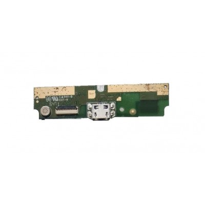 Charging Connector Flex Pcb Board For Micromax Vdeo 2 By - Maxbhi Com