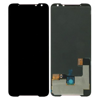 Lcd With Touch Screen For Asus Rog Phone Ii Zs660kl White By - Maxbhi Com