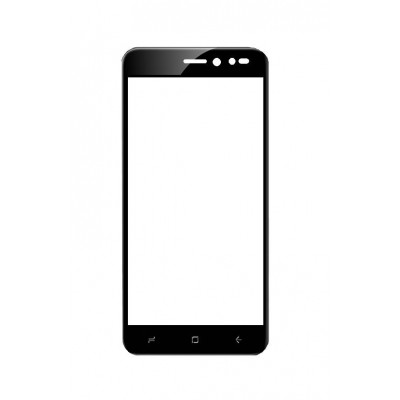 Replacement Front Glass For Intex Uday Black By - Maxbhi Com