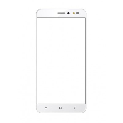 Replacement Front Glass For Intex Uday White By - Maxbhi Com