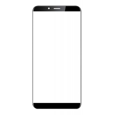 Replacement Front Glass For Tplink Neffos X9 Black By - Maxbhi Com