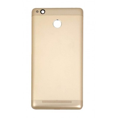 Back Panel Cover For Xiaomi Redmi 3s Prime Gold - Maxbhi Com