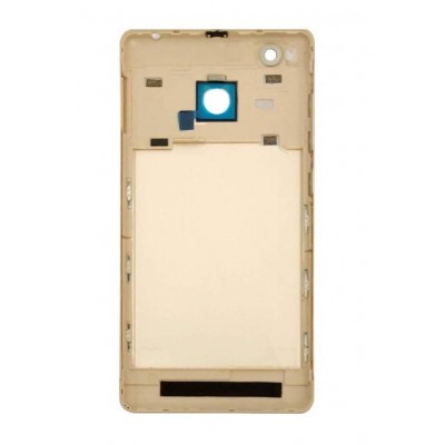 Back Panel Cover For Xiaomi Redmi 3s Prime Gold - Maxbhi Com