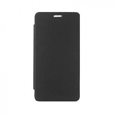 Flip Cover For Spice Xlife Victor 5 Black By - Maxbhi Com