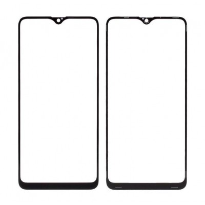 Replacement Front Glass For Samsung Galaxy A20s Black By - Maxbhi Com