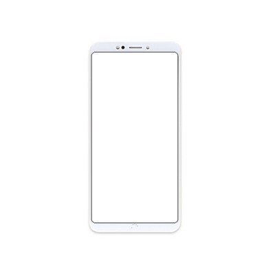 Replacement Front Glass For Bq Aquaris C White By - Maxbhi Com